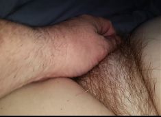 i love the feel of my wifes soft long hairy pussy
